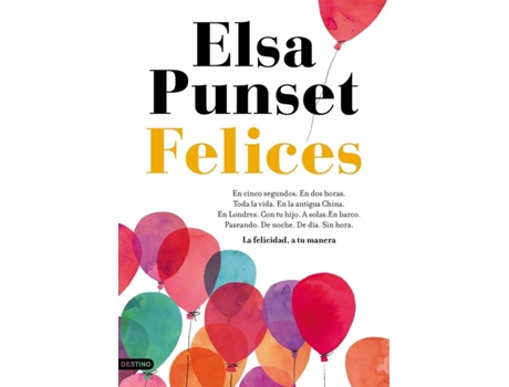 Livro Felices de Elsa Punset (Espanhol)