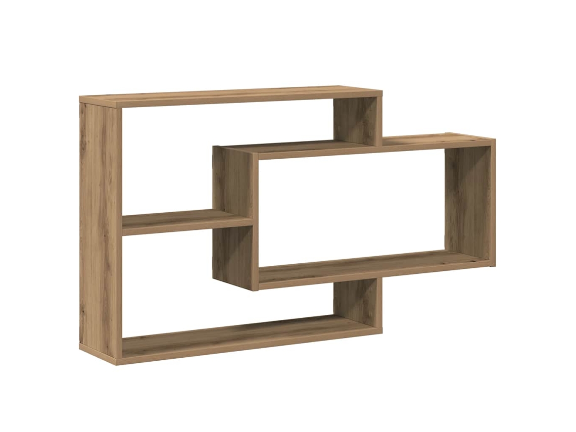 Wall Shelf, Wall Shelves Vidaxl Marrom Madeira Processada (n/a)