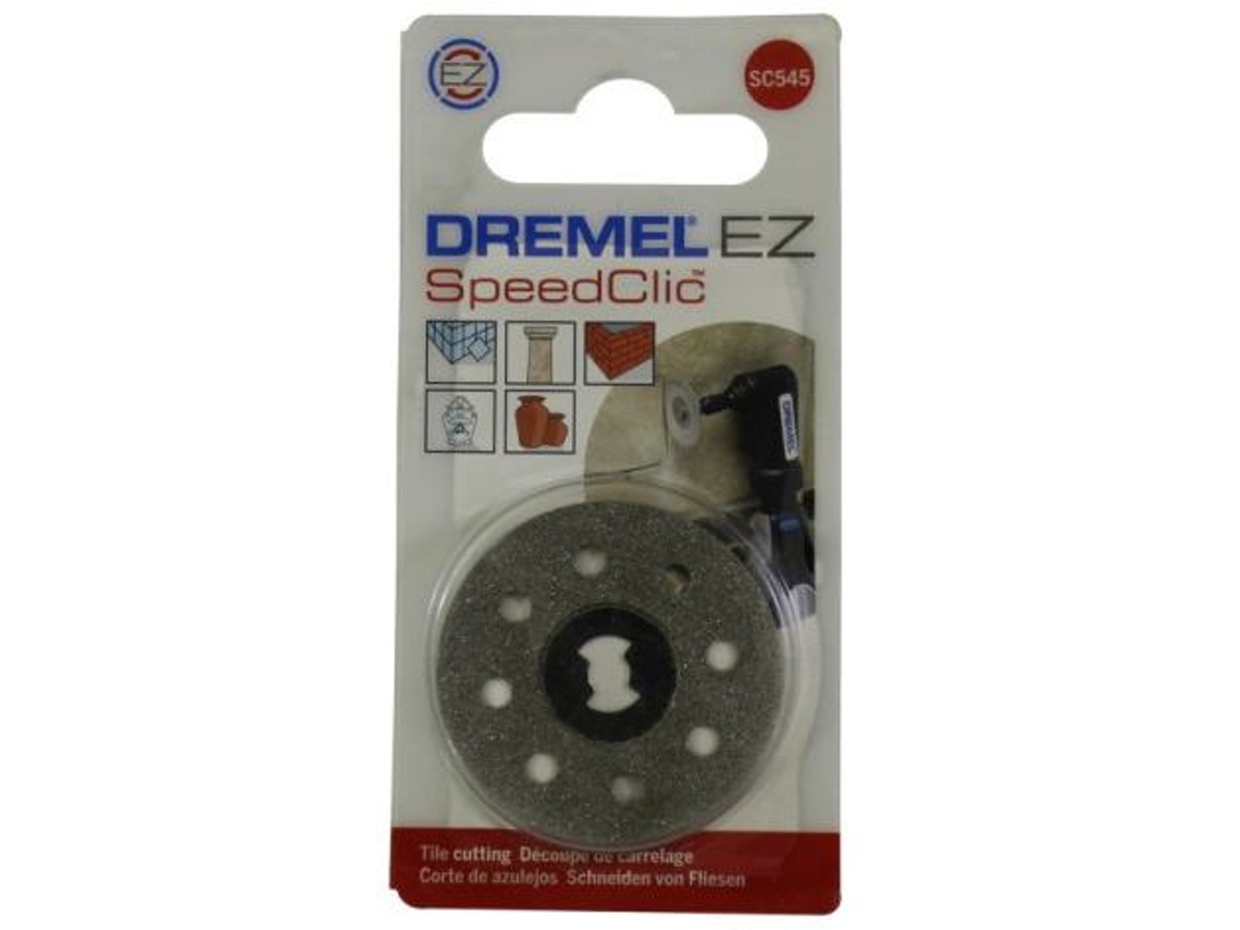 Disco de Corte para Pedra DREMEL SC545 EZ SpeedClic: disco de corte de diamante