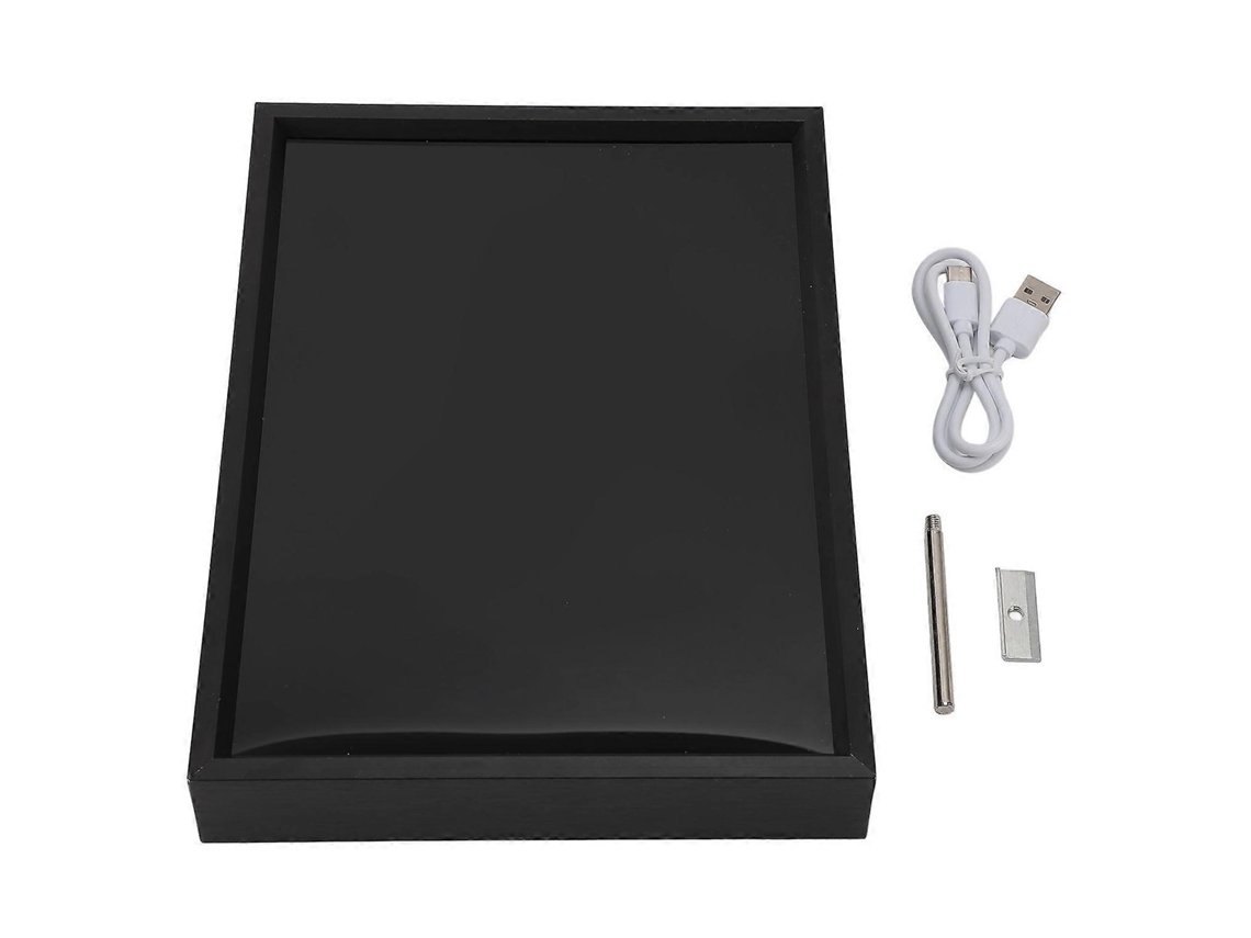 Mural Night Light Bluetooth 5.3 Alto Falante Liga De Alumínio 3w 4000mah Bateria Alto Falante Sem Fio Para Sala De Estar Yunzii