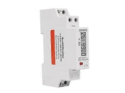 Proteção Contra Sobrecarga De Corrente Para Medidor De Eletricidade Residencial Em Trilho Din Monofásico Brilvibera