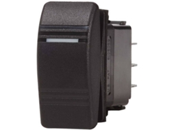 Interruptor BLUE SEA Contura Switch Dpst Off/On Preto