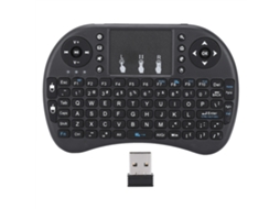 Mouse Aéreo Teclado Sem Fio 7 Cores Led Rgb