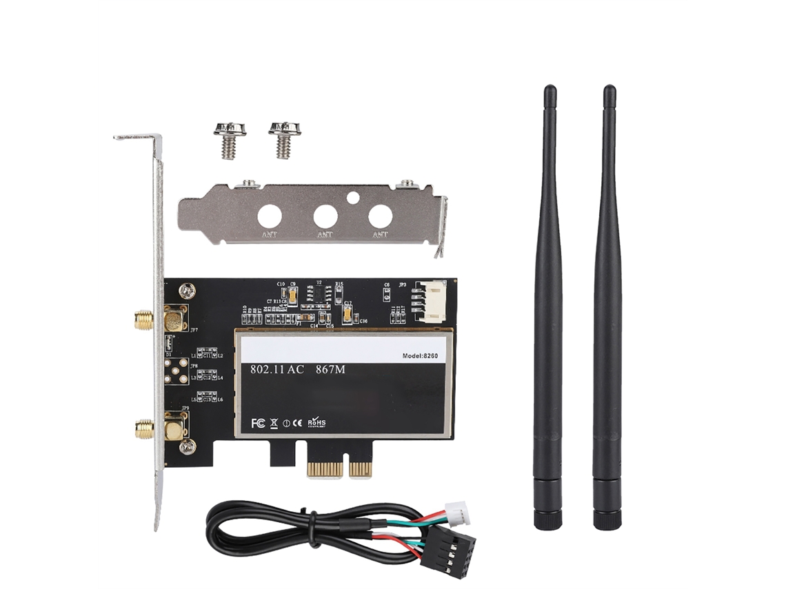 Placa de Rede LAXISCREED Dual Band 867mbps Bluetooth