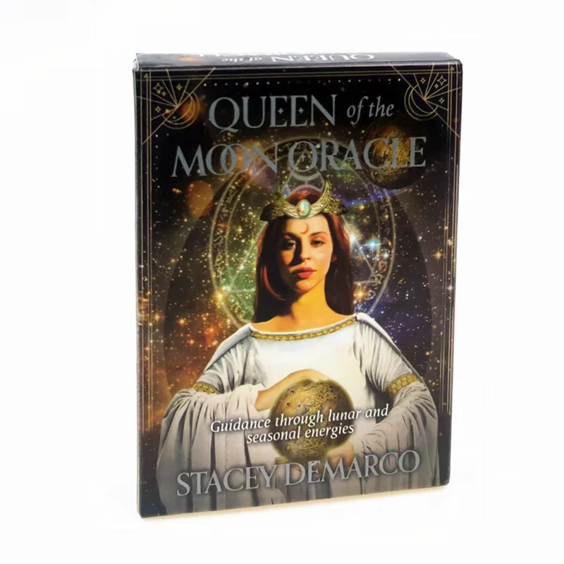 o Oráculo da Rainha da Lua 44 Cartas de Tarô MDUG (versão de Adivinhação em Inglês)