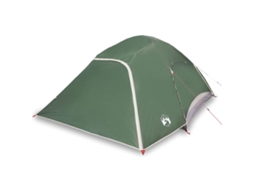 Tenda familiar em cúpula para 6 pessoas VIDAXL impermeável verde