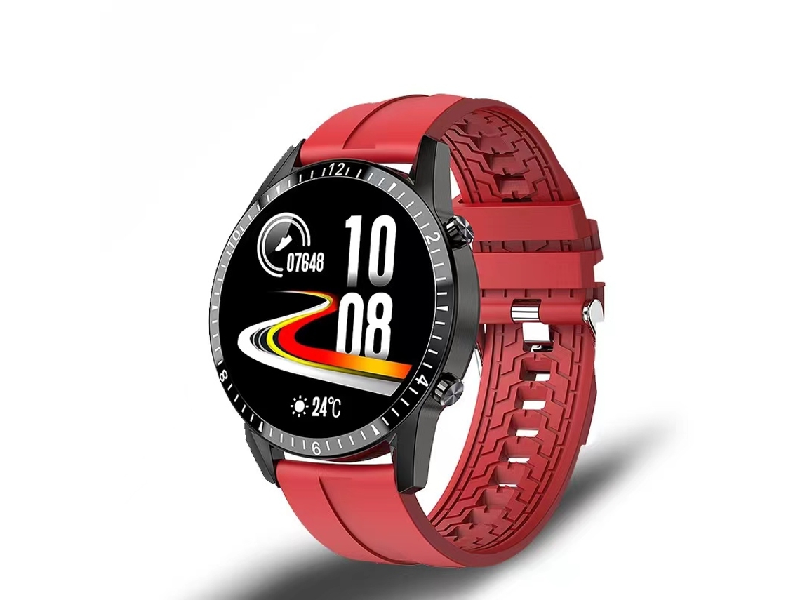 Smart Watch SHAH ARPAN 260Mah Bateria Longa Vermelha