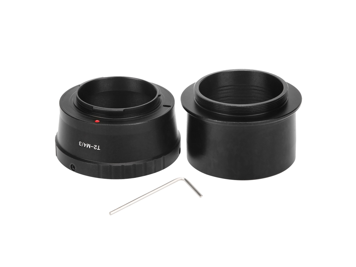 Adaptador De Anel De Tubo T Mount De 2 Polegadas Para Telescópio Astronômico Para Câmara Olympus M4/3 Mount