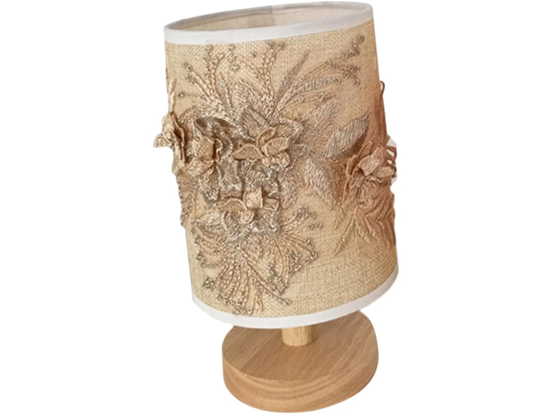 Luminária De Mesa Com Design Floral Elegante Para Quarto De Menino