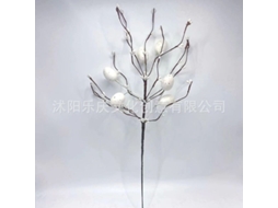 Ramo de Flores para Decoração de Páscoa em Branco LAXISCREED