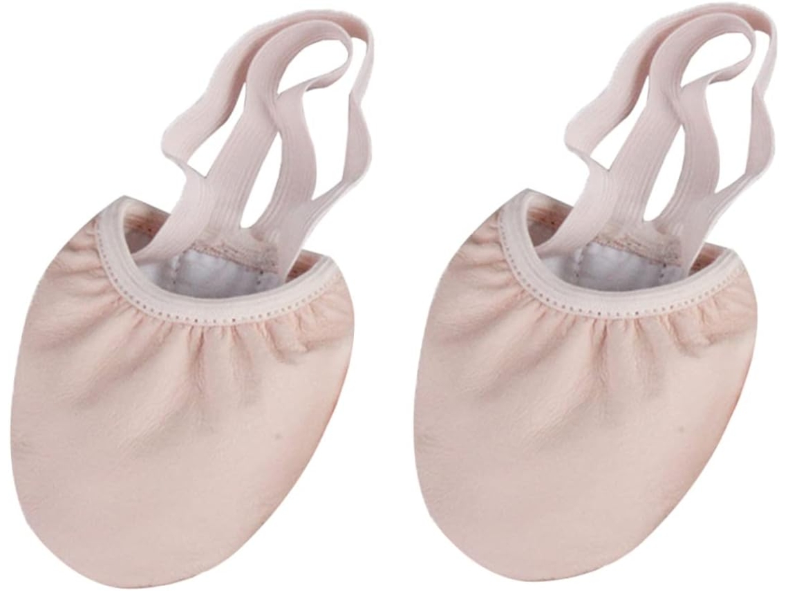 Par De Sapatilhas Balé Para Adultos Com Elástico, Antiderrapantes E Respiráveis, Com Proteção Para Os Dedos, Calçado