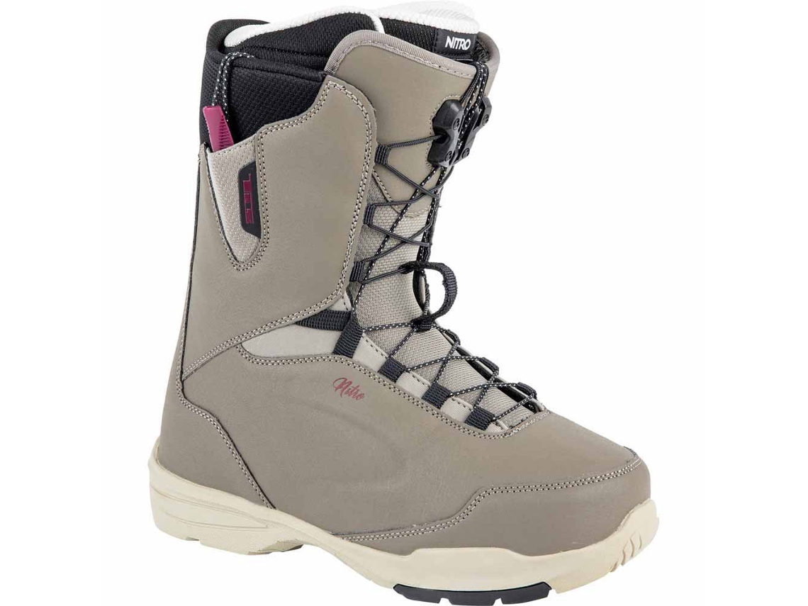 NITRO Botas De Snowboard Femininas Scala Tls Beige 25.5