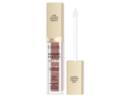 Batom líquido matte Eveline Wonder Match, cor Dream Nude 09, 6,8 ml, fórmula de longa duração e alta pigmentação para um acabamento sedoso e suave. Eveline Cosméticos
