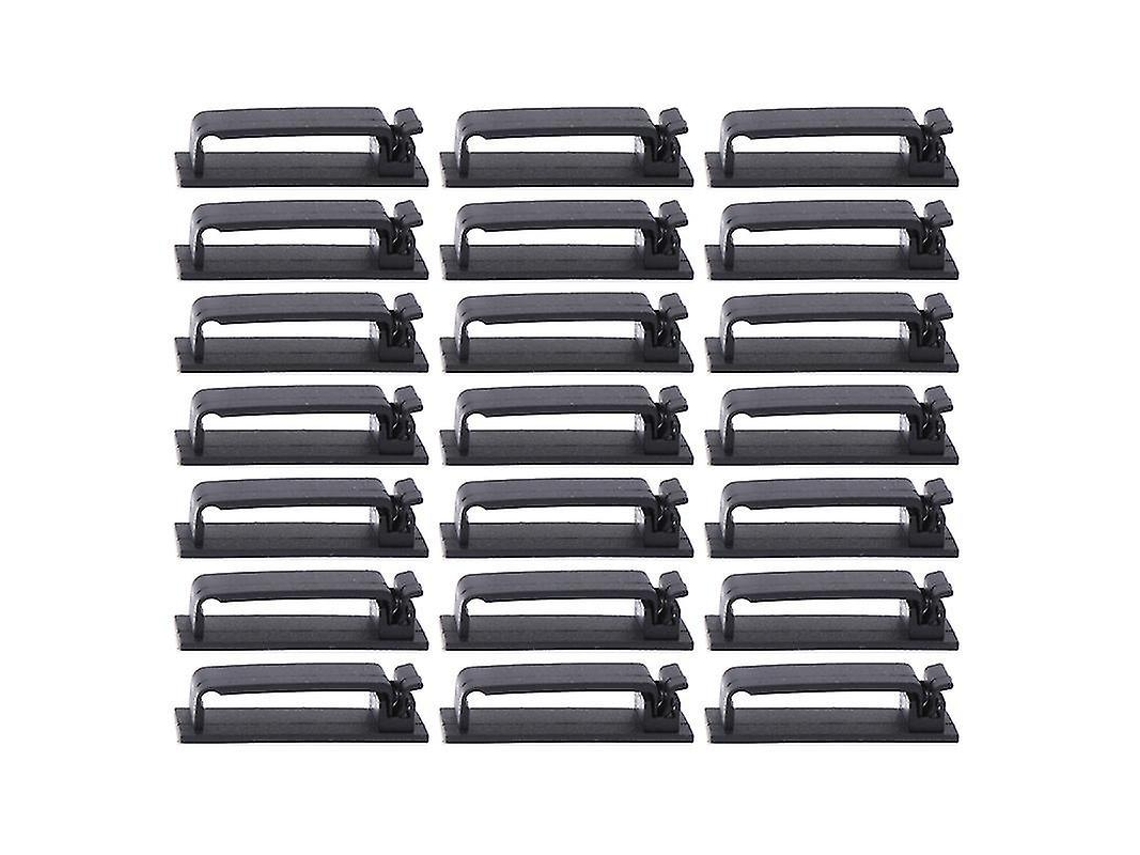 50 Abraçadeiras De Nylon Autoadesivas