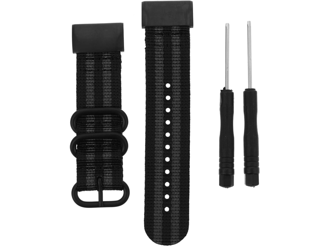 Pulseira De Relógio Em Lona E Nylon, Compatível Com O Smartwatch