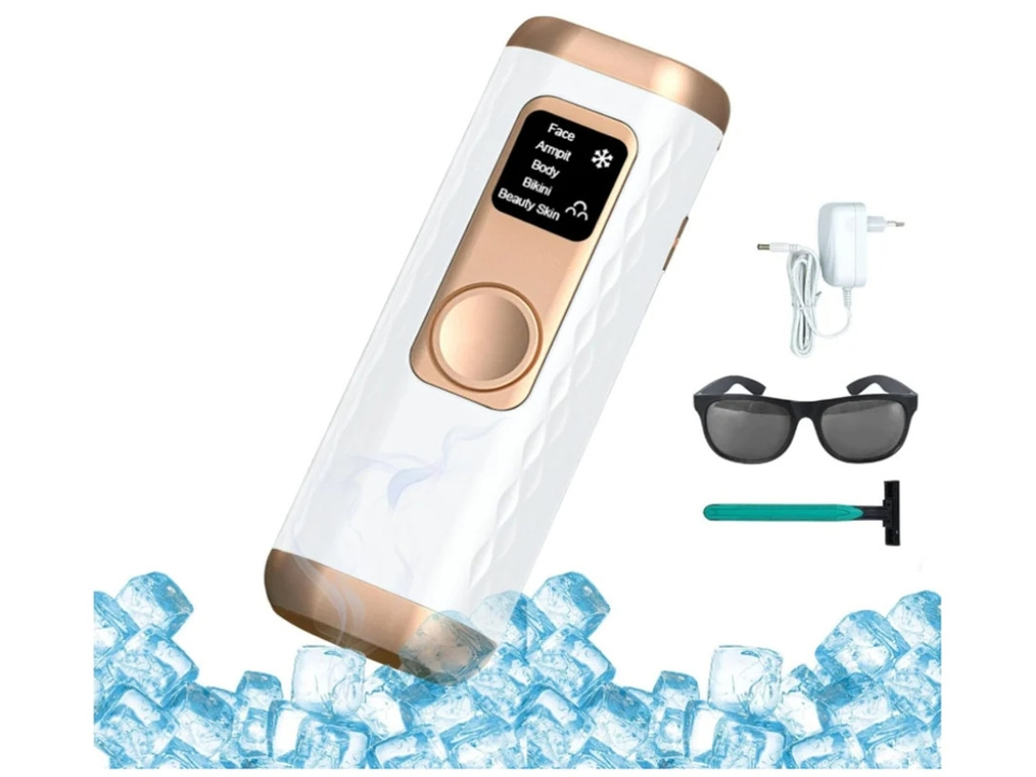 Dispositivo De Remoção De Pêlos A Laser do Ipl da Função De Resfriamento De Gelo Para Remoção Indolor De Pêlos A Laser Com 3 Funções de Rh/sc/ra E 5 Yizhood