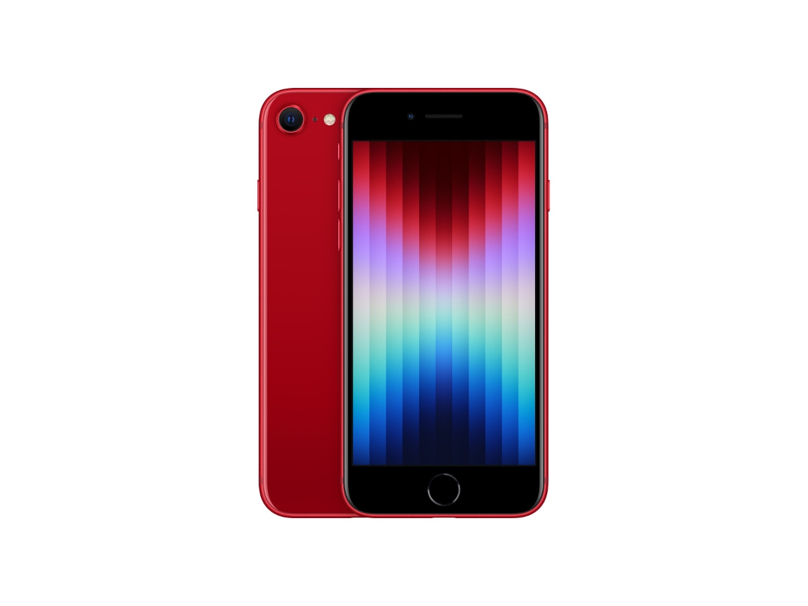 iPhone SE 3 APPLE (Recondicionado Como Novo - 128 GB - Vermelho)