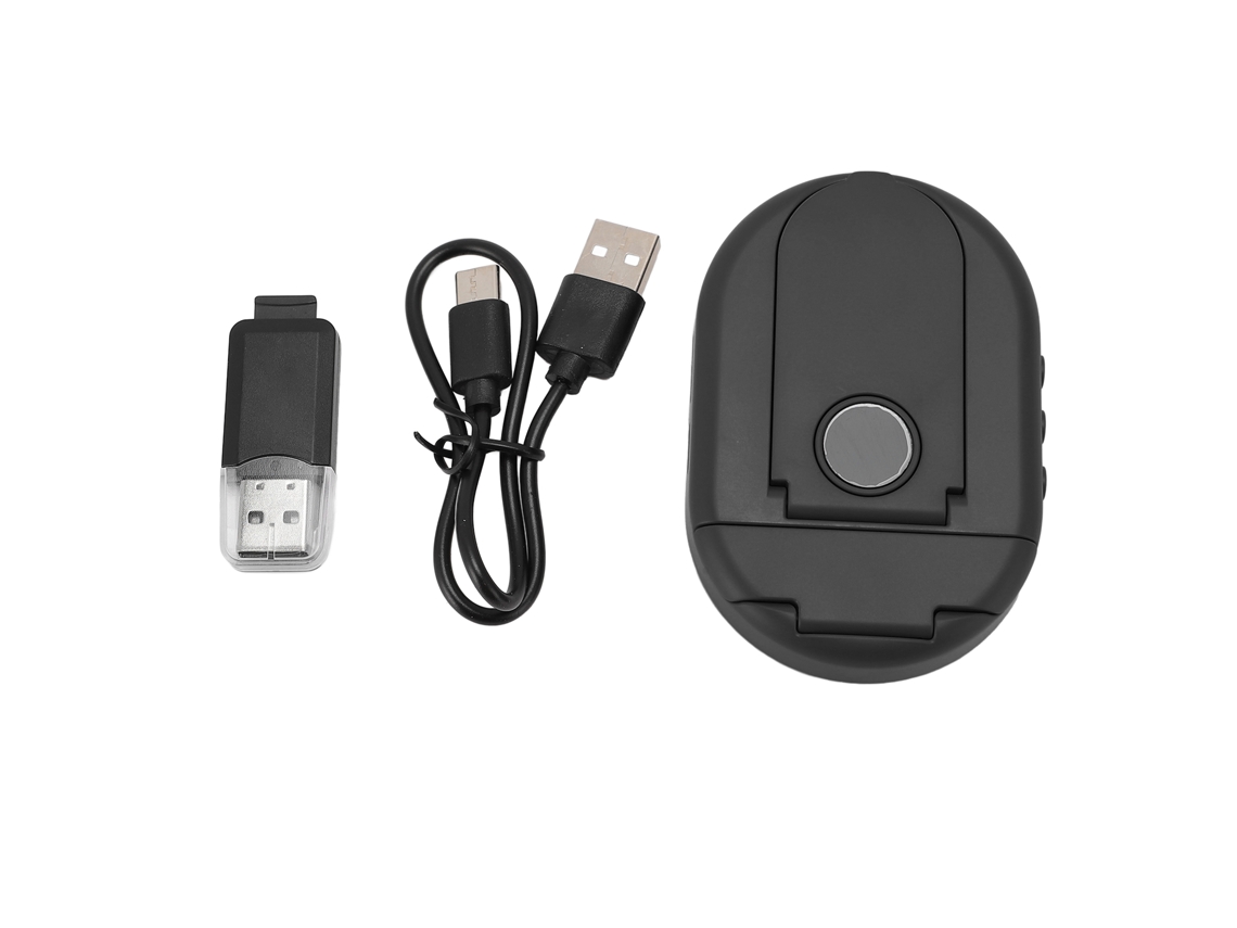Aetheria alto falante de Sono com Condução Óssea Barulho Branco Bt com Desligamento Programado e Suporte para Mesa Preto