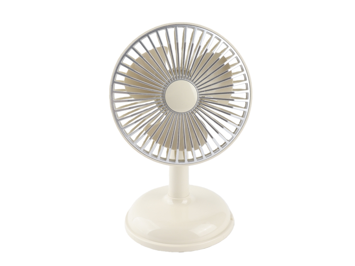 Ventilador De Mesa Portátil Laxiscreed Com Carregamento Usb E Design Retro