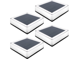 Lurelia, Luz Solar Jardim, Recarregável Usb, Auto, 3000k, Branco Quente, Pack 16, Corredor, Escadas