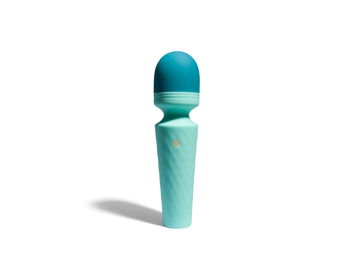 Vibrador Clitorial Y Masajeador Mini-Diva Azul