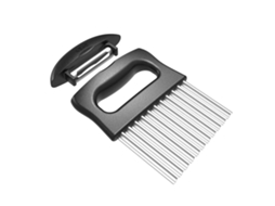 Fatiador De Batatas Manual Reutilizável, Utensílio Para Fatiar Batatas E Pêssegos