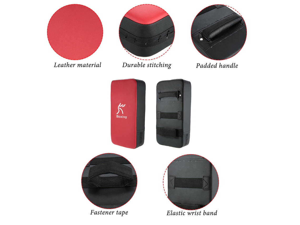 Business alvo de Chute Retangular Focus Pad para Treino de Boxe Karate Muay Thai com Material Durável