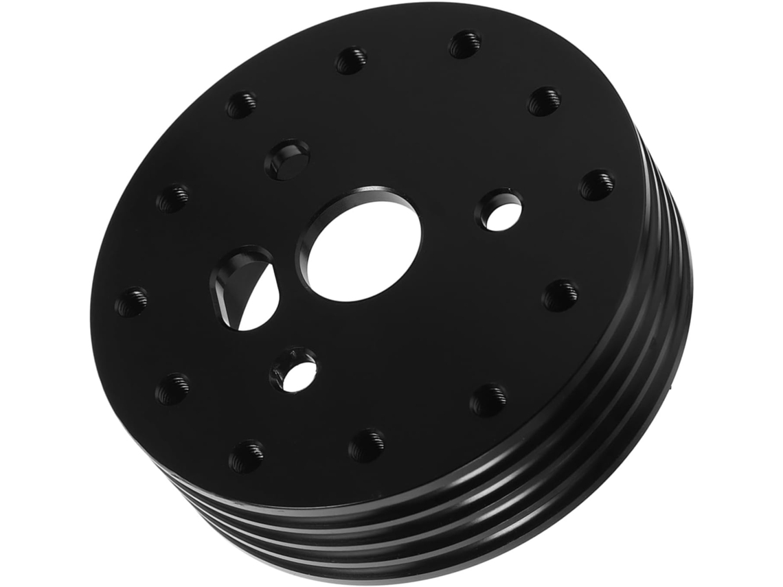 Adaptador De Cubo De Volante Com Conector De 6 Furos Em Alumínio Billet - Acessório Elegante
