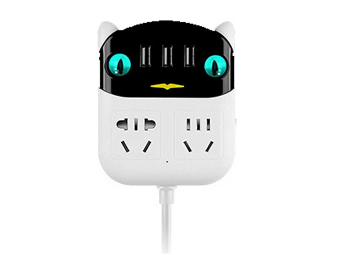 Rgua De Tomadas Multifuncional Com Porta Usb, Rgua De Tomadas Prova De Fogo Em Abs Para Casa E Escritrio, Plugue Padro Chins 220v Olysi Shop