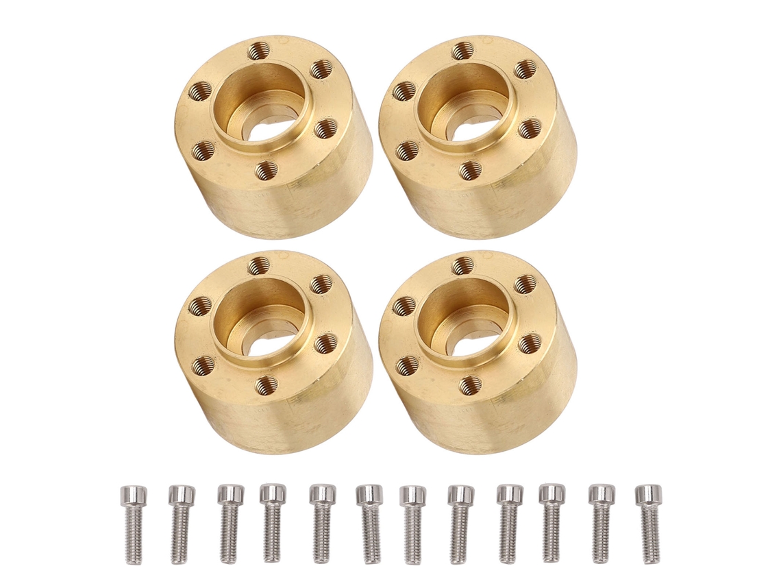 Adaptador Hexagonal De Roda Aumentado De Latão 15mm