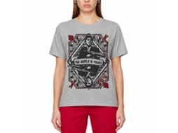 Rockinstone Scarface Movie King Of Diamonds Heather Gray Adult T-shirt Size:s