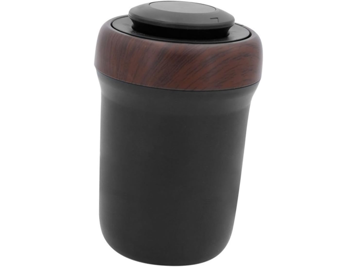 Cinzeiro Automático Iluminado Para Carro, Recipiente Em Abs, Aço Inoxidável, Cerâmica.
