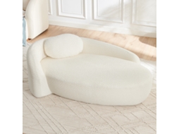 Poltrona Individual em Tecido Teddy Fleece SFUSHOS