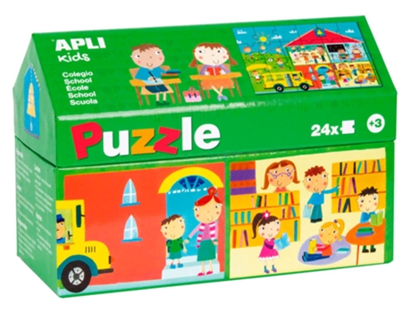 Puzzle 2D  Casita El Cole (24 peças)