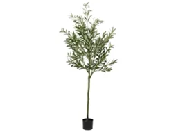 Artificial Olive Tree, Artificial Olive Trees Vidaxl Verde Fibra (165 Cm)