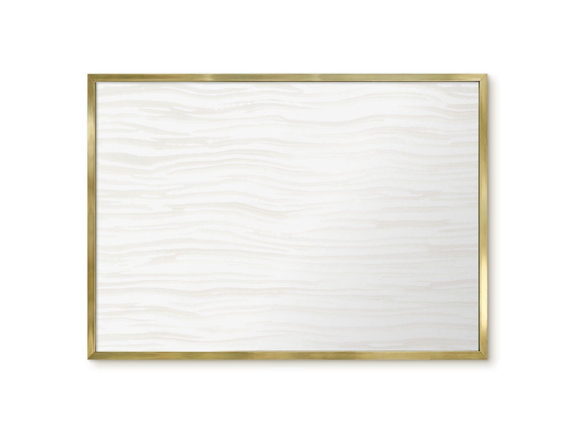 Magnetic Wall Board Wooden Pattern For The Office Espelharte (70x50 Cm)