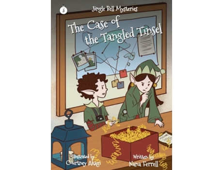 Livro The Case of the Tangled Tinsel de Nana Ferrell (Inglês)