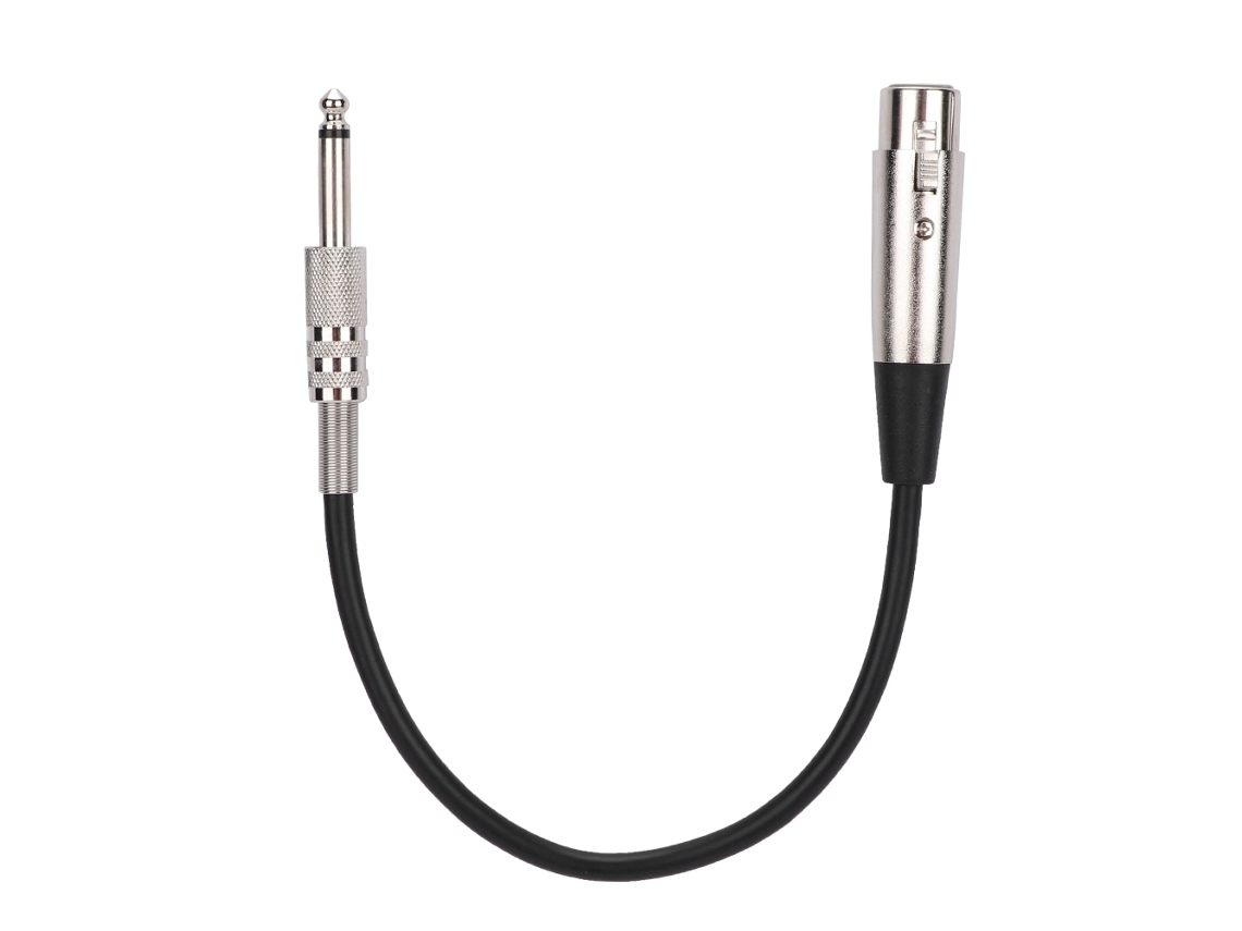 Cabo De Áudio (conecta Microfone, Gravador E Guitarra Elétrica)