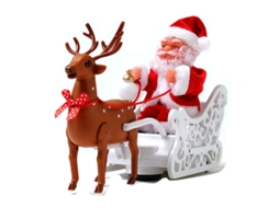 Enfeite de Natal JL-EIGHT / Carrinho de Veado