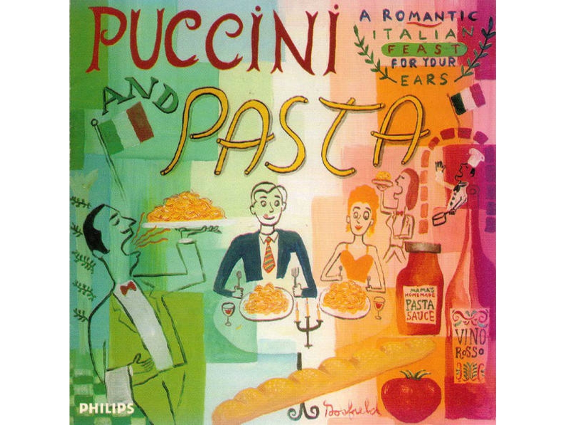 CD Puccini And Pasta - Puccini (1CDs)