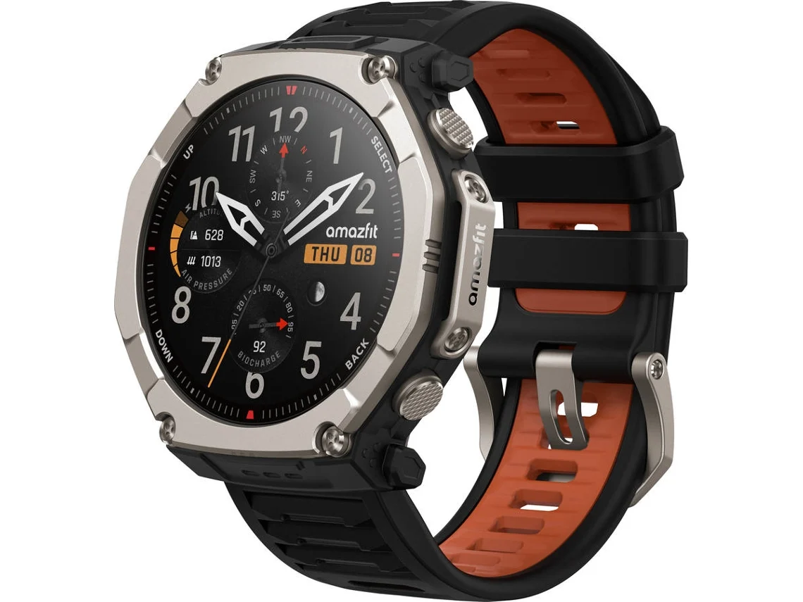 Smartwatch AMAZFIT T-Rex Ultra 2 (1.5'' - Bluetooth - Castanho)