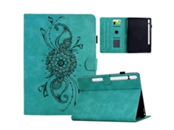 Capa de couro inteligente com padrão de mandala Webake para Samsung Galaxy Tab S10 Fe