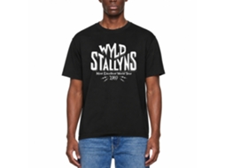 Rockinstone Bill And Ted Wyld Stallions Black Adult T-shirt Size:m