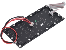 Painel De Led Flexível E Colorido Fafeicy Com Base Magnética, 80x40 Pixels, 5v Dc Para Letreiros Publicitários Internos