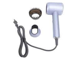 Secador de Cabelo de Alta Velocidade 1300w com Íons Negativos Portátil Azul Claro
