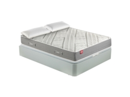 Pack PIKOLIN Sommier Branco + Colchão de Molas Arce + 2 Almofadas Grátis (90 x 190 - 56 Cm de Altura)