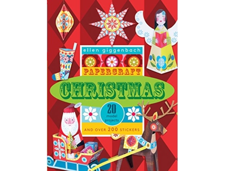 Livro Papercraft Christmas de Ellen Giggenbach (Inglês)