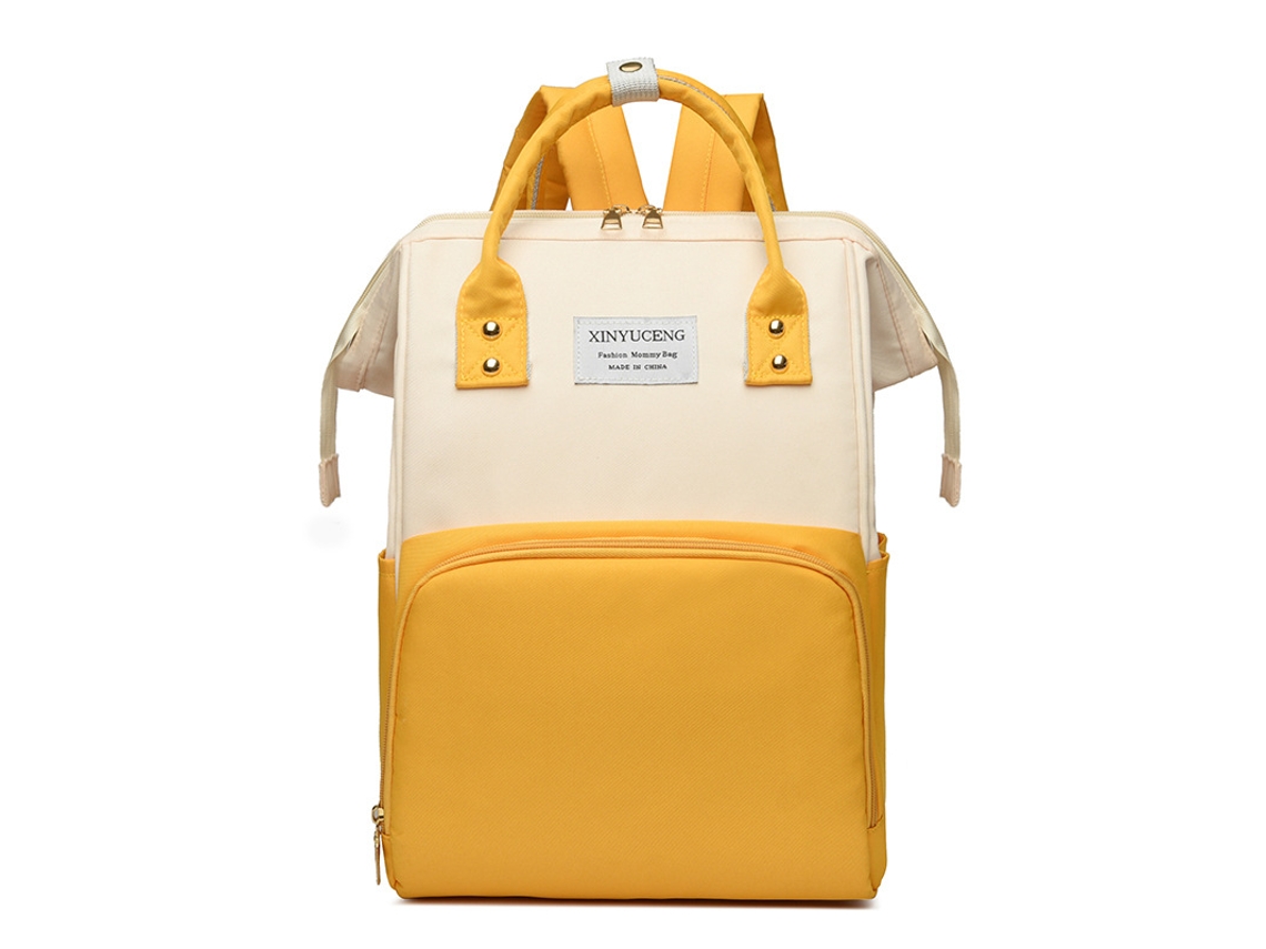 Mochila De Maternidade Hibbent (amarelo)