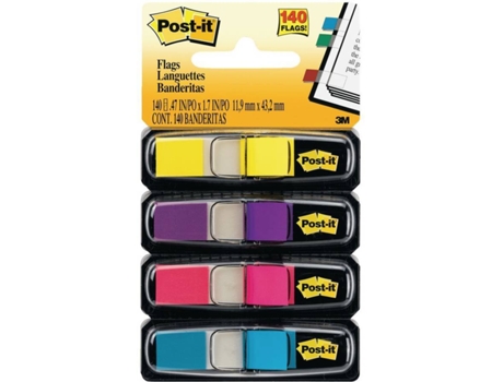 Separador Index Post-It 12 X 43,1mm 140 Folhas