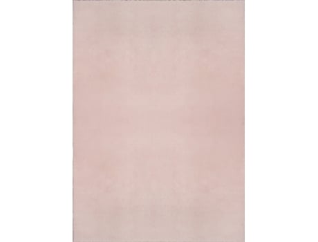 Tapete The Carpet Relax Antiderrapante Lavável Poliéster Rosa (240x340)